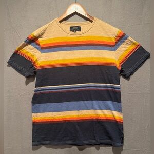Roark Multicolor Striped Short Sleeve Tee